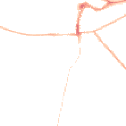Night-time road noise heatmap for OX12 8GR