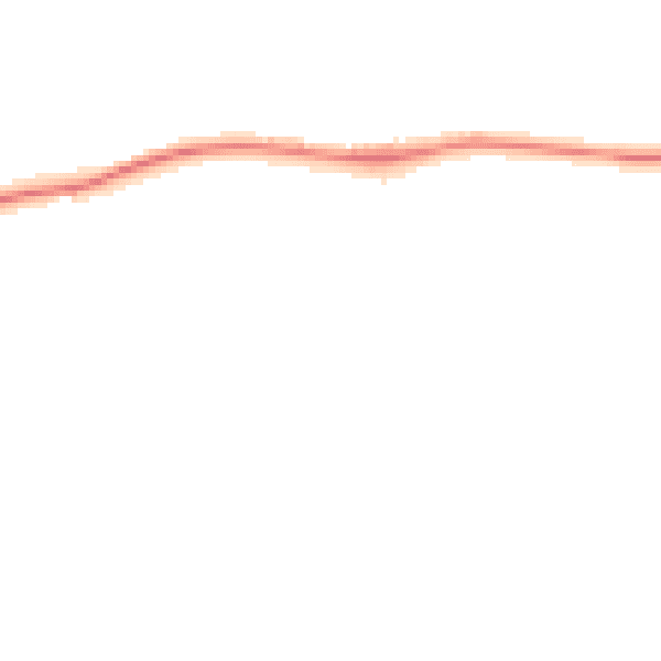 Night-time road noise heatmap for OX12 8HU