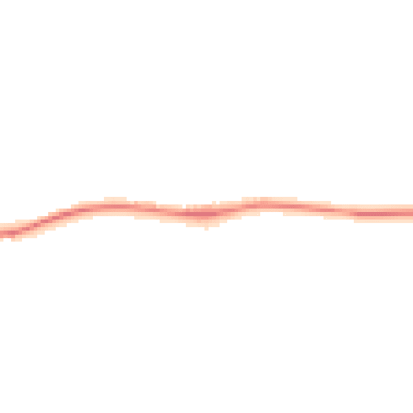 Night-time road noise heatmap for OX12 8JE