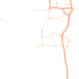 Daytime road noise heatmap for OX12 8JX