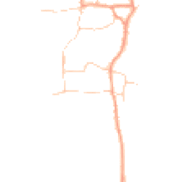 Daytime road noise heatmap for OX12 8LD