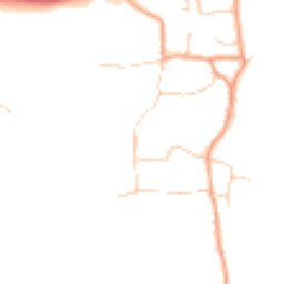 Daytime road noise heatmap for OX12 8LS