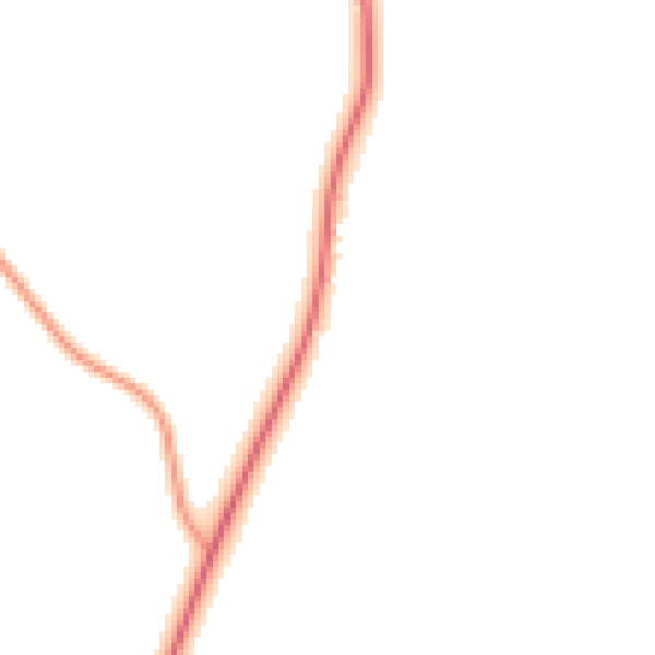 Daytime road noise heatmap for OX12 8NG
