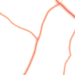 Daytime road noise heatmap for OX12 8NN