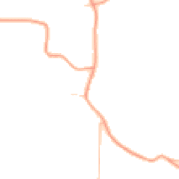 Daytime road noise heatmap for OX12 8QG
