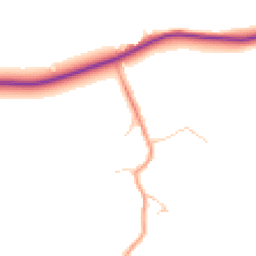 Daytime road noise heatmap for OX12 8RQ