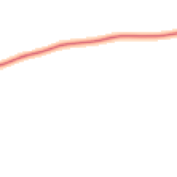 Night-time road noise heatmap for OX12 8TP