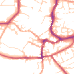 Daytime road noise heatmap for OX12 9AA