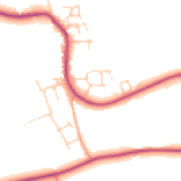 Daytime road noise heatmap for OX12 9BF