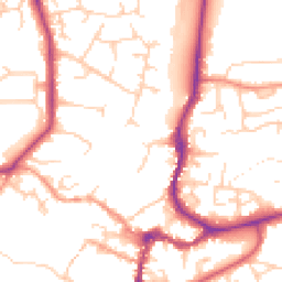 Daytime road noise heatmap for OX12 9GR