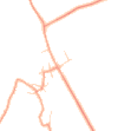 Daytime road noise heatmap for OX12 9JG