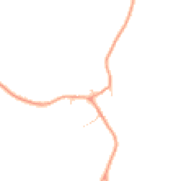 Daytime road noise heatmap for OX12 9LS