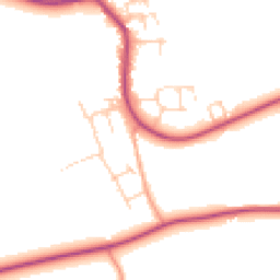 Daytime road noise heatmap for OX12 9RJ