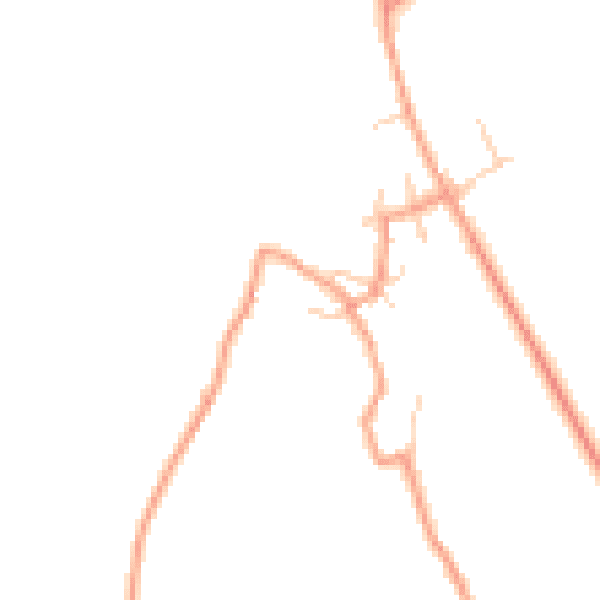 Daytime road noise heatmap for OX12 9RQ