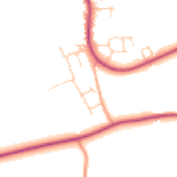 Daytime road noise heatmap for OX12 9RU