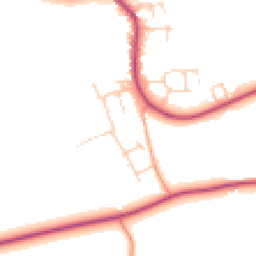 Daytime road noise heatmap for OX12 9RX