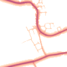 Daytime road noise heatmap for OX12 9SE