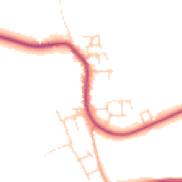 Daytime road noise heatmap for OX12 9SH