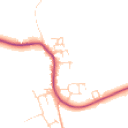 Daytime road noise heatmap for OX12 9ST