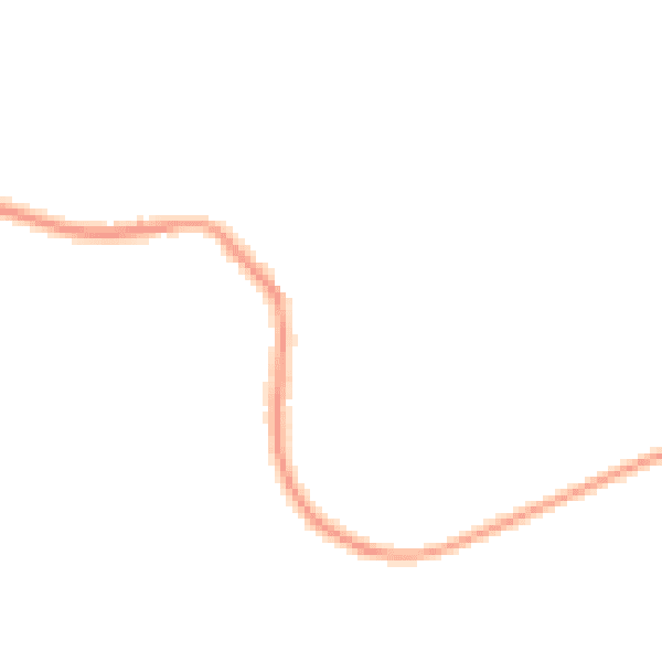 Night-time road noise heatmap for OX12 9ST