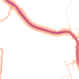Daytime road noise heatmap for OX12 9TD