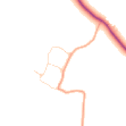 Daytime road noise heatmap for OX12 9TX