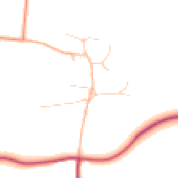 Daytime road noise heatmap for OX12 9UE