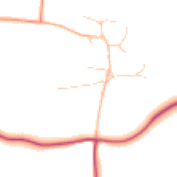 Daytime road noise heatmap for OX12 9UH
