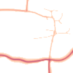 Daytime road noise heatmap for OX12 9UL