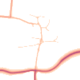 Daytime road noise heatmap for OX12 9UN
