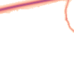 Night-time road noise heatmap for OX13 5AD