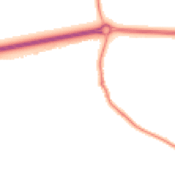 Night-time road noise heatmap for OX13 5AH