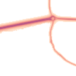 Night-time road noise heatmap for OX13 5AJ