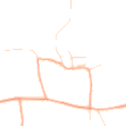 Daytime road noise heatmap for OX13 5DT