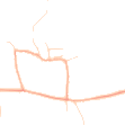 Daytime road noise heatmap for OX13 5EN