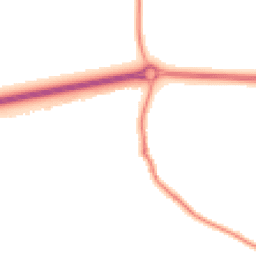 Night-time road noise heatmap for OX13 5FR