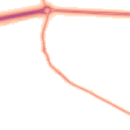 Night-time road noise heatmap for OX13 5GJ