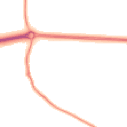 Night-time road noise heatmap for OX13 5GR