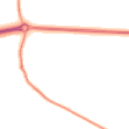 Night-time road noise heatmap for OX13 5GU