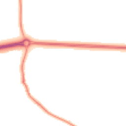 Night-time road noise heatmap for OX13 5GY