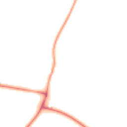 Night-time road noise heatmap for OX13 5JQ