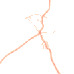 Daytime road noise heatmap for OX13 5JY
