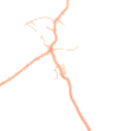 Daytime road noise heatmap for OX13 5LQ