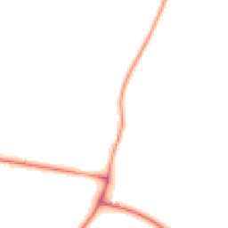 Night-time road noise heatmap for OX13 5NP