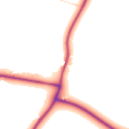 Daytime road noise heatmap for OX13 5NR