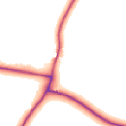 Daytime road noise heatmap for OX13 5NS