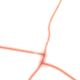 Night-time road noise heatmap for OX13 5NU