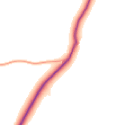 Daytime road noise heatmap for OX13 5PG