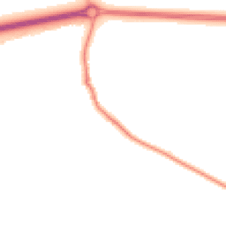 Night-time road noise heatmap for OX13 5PQ