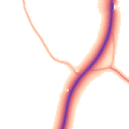 Daytime road noise heatmap for OX13 5PX